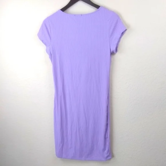NWT Lavender T-shirt Dress - Picture 2 of 3